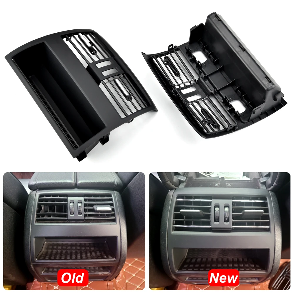 

New Upgraded Rear Fresh Air Conditioing AC Vent Grille Panel Cover For BMW 5 Series F10 F11 F18 520i 523i 525i 528i 535i