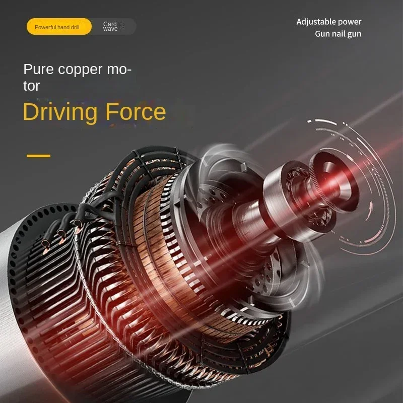 1280W/2680W Impact Drill 0-3000 R/min High Rotation Speed Corded Electric Drill Tool 220V 50Hz Max 13mm Chuck Controllable Speed 5