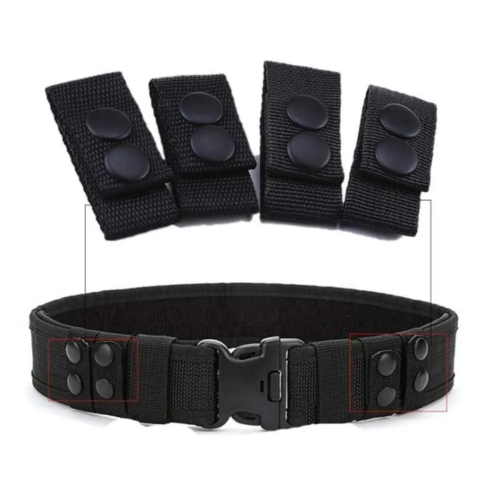 Quick Release Belt for Men Adjustable Canvas Waistband Unisex Plastic Buckle Combat Belt for Outdoor Fishing