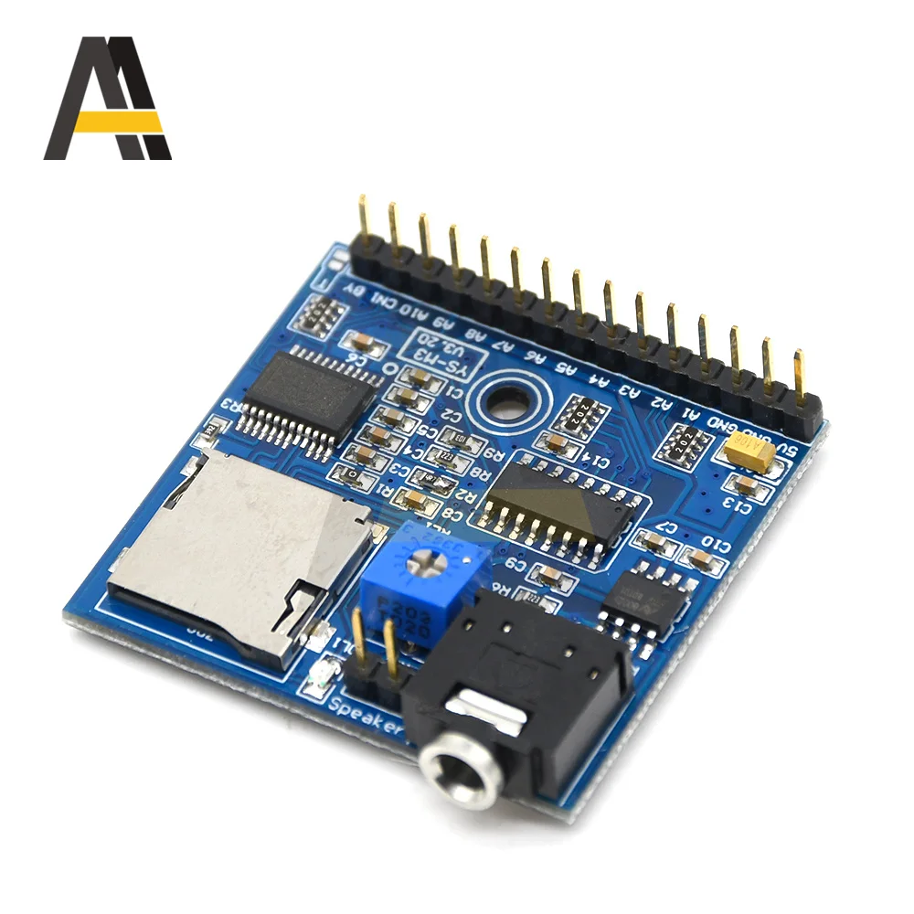 

Модуль воспроизведения голоса, 5 В, 0,5 А, плата с голосовыми подсказками для музыкального плеера MP3, макетная плата 32 ГБ для Mp3 WAV