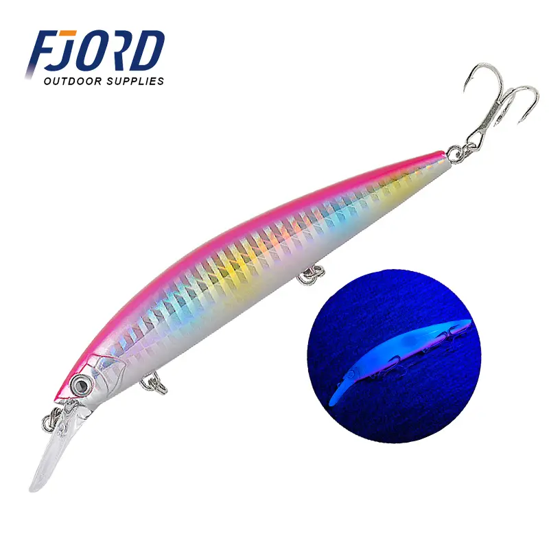 FJORD 110S 37g 90S 29g 70S 17g Heavy Sinking Minnow Fishing Lures Saltwater Freshwater Long Casting Sea Artificial Bait Jerkbait - Image 14