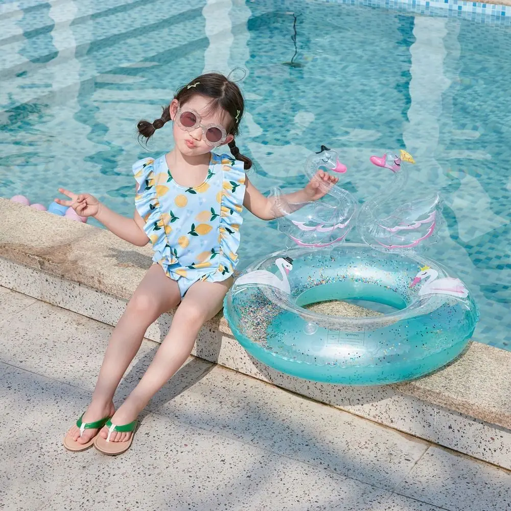 

Swan Sequin Summer Baby Pool Accessory Children's Inflatable Swimming Ring Water Sport Accessory Kids Swimming Ring