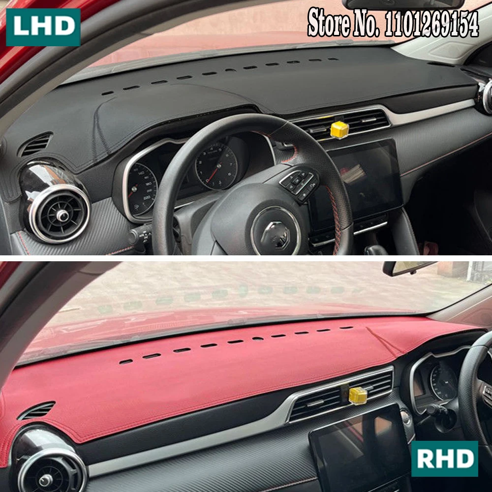Leather Dashmat Dashboard Cover Pad Dash Mats for MG ZS EZS MGZS EV