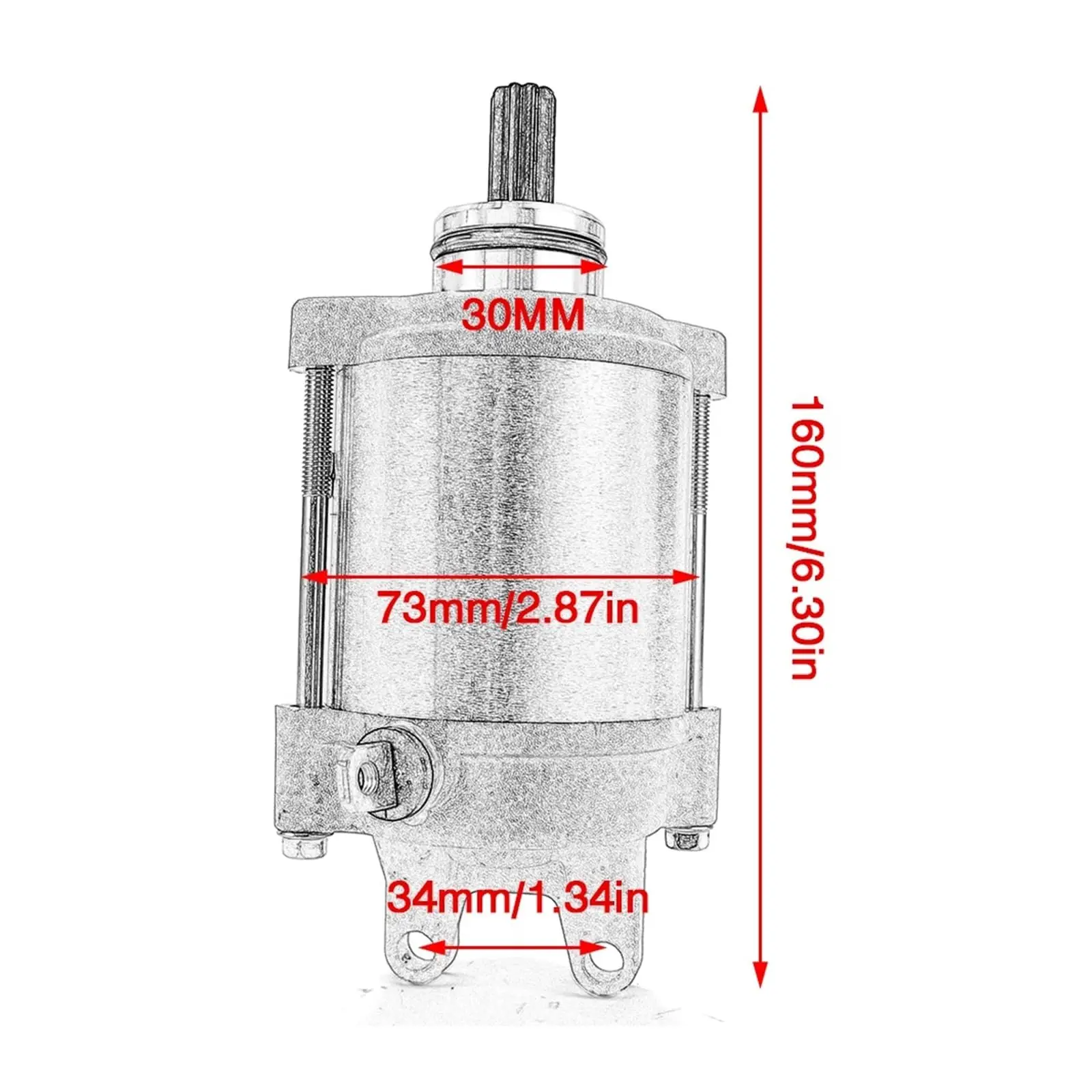 محرك بداية متوافق مع سوزوكي GSX-R GSXR 1000 2001-2...