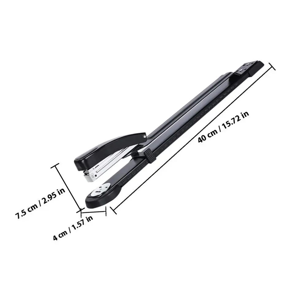 전문가용 롱암 스테이플러, 견고한 금속 사무용 스테이플러, 대용량 빠른 스테이플링 도구, 책상 장, 학교, 가정용