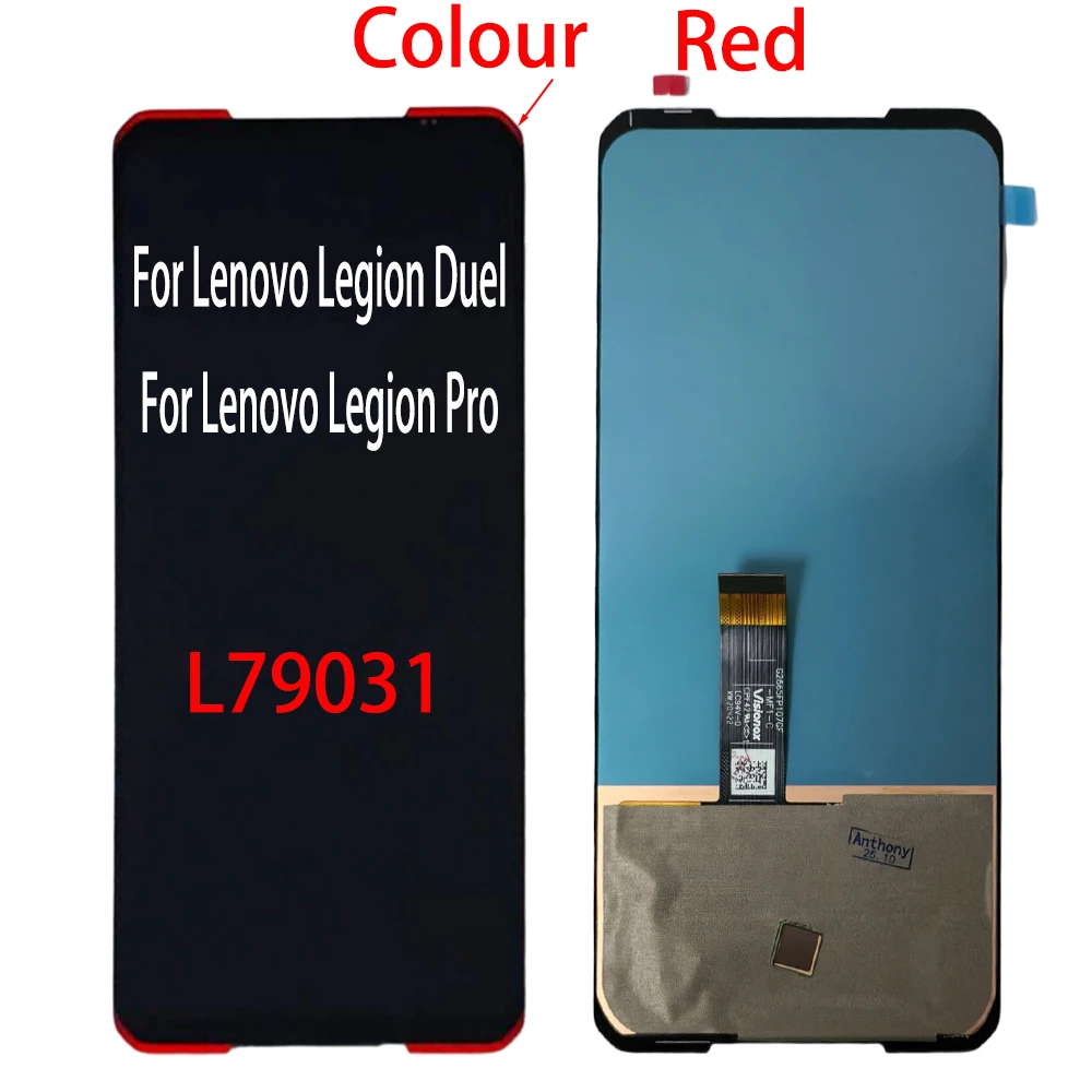 Original AMOLED LCD Touch Screen Digitizer Assembly for Lenovo Legion Pro Series