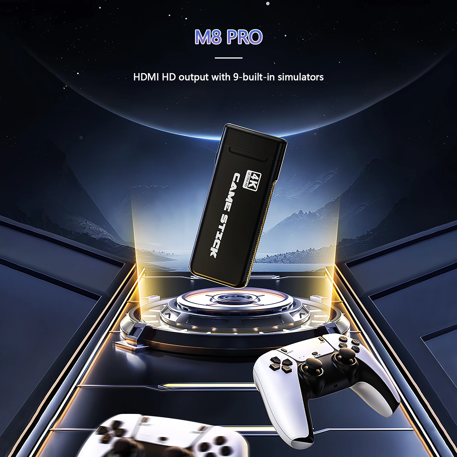 M8 Pro Game Stick 4k Hdmi Hd, Consola De Vídeo - Luegopago