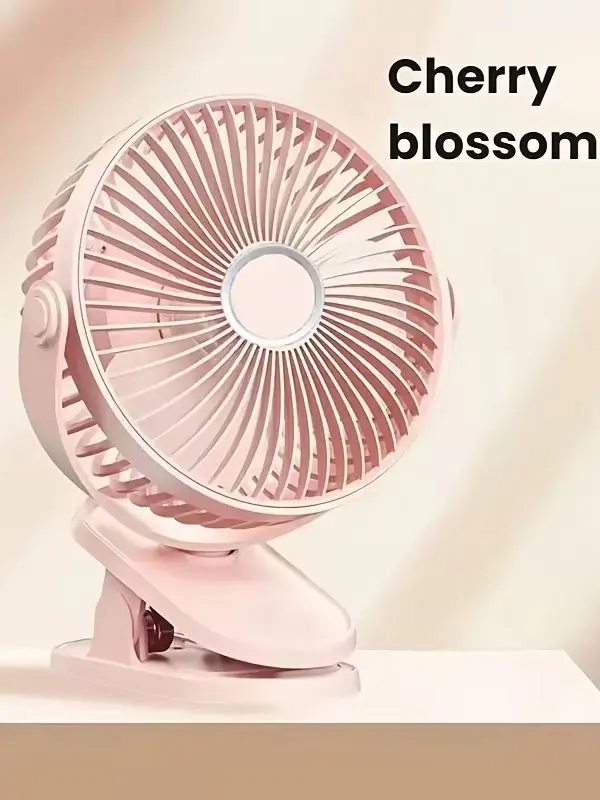Portable USB-Powered Mini Fan with Long Battery Life and Strong Airflow in 4 Vibrant Colors