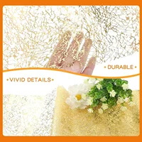 Gold Table Runner Metallic Glitter Table Cloths Runner Metallic Roll Rectangle for Birthday Wedding Home Christmas Table Decor 3