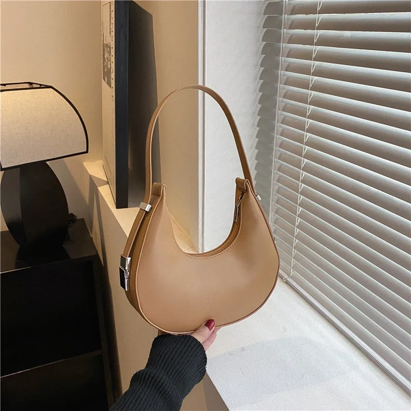 French Minority Bag for Women Summer Popular New Fashion All-Match Advanced Texture Fashion Shoulder Bag Armpit Bag Handbag