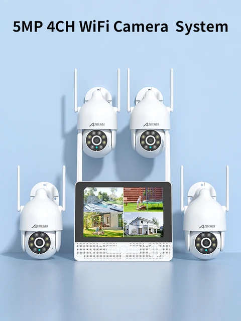 【新品】4台！ANRAN ホームセキュリティシステム HDカメラキット 新品】4台！ANRAN ホームセキュリティシステム HDカメラキット 4Ch/8Ch