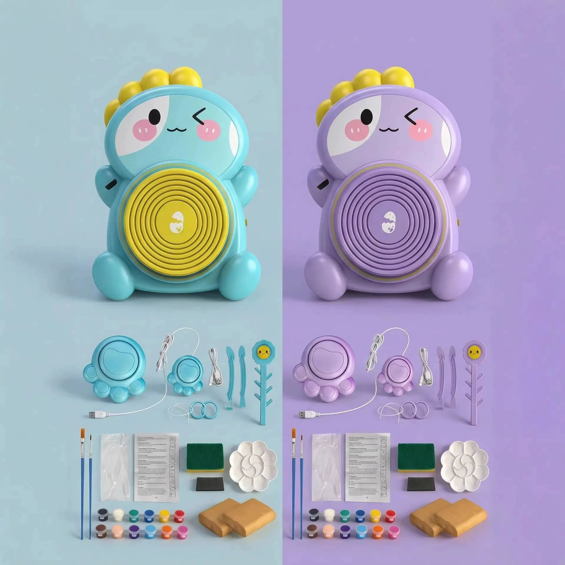Kit di Strumenti per Ceramica per Bambini - immagine 4