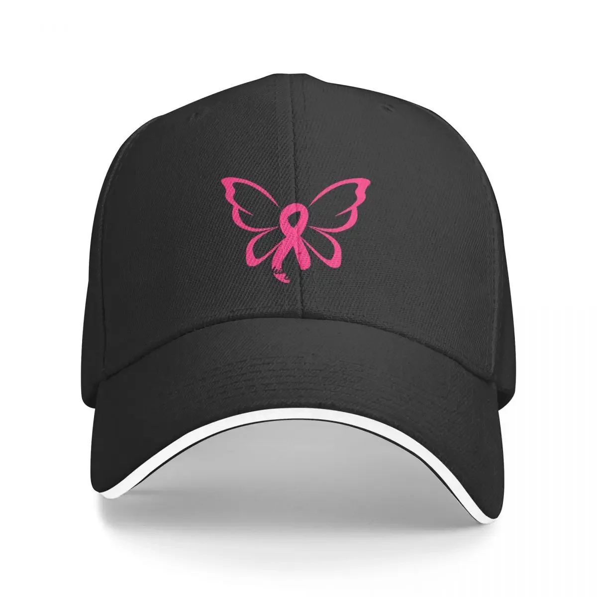 

New Breast Cancer Awareness Pink Ribbon Hope Baseball Cap Sun Cap New In Hat Hat For Men Women's