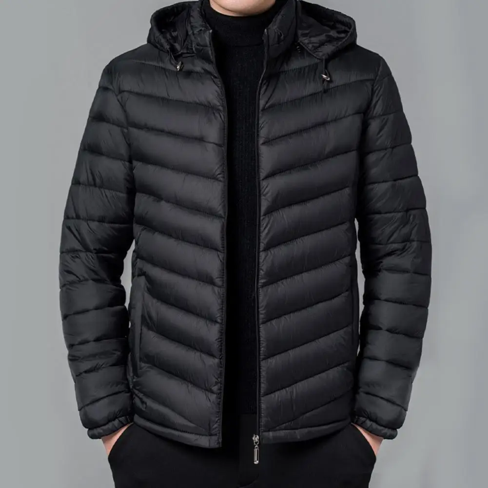 Cold Resistant Comfortable Winter Thickened Ultra-light Hooded Cotton Outerwear Streetwear