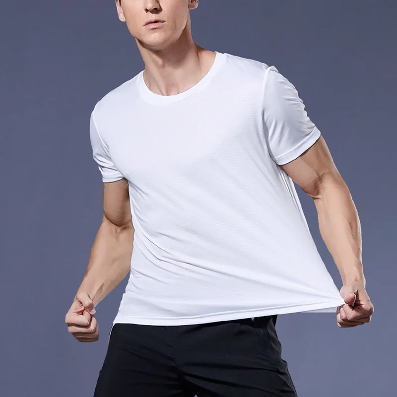 Men' Quick Dry Short Sleeve Gym Running