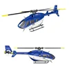 RC ERA C187 2.4G 4CH  Helicopter Single Blade EC-135 Scale 6-Axis Gyro Electric Flybarless RC Remote Control Helicopter RTF 4