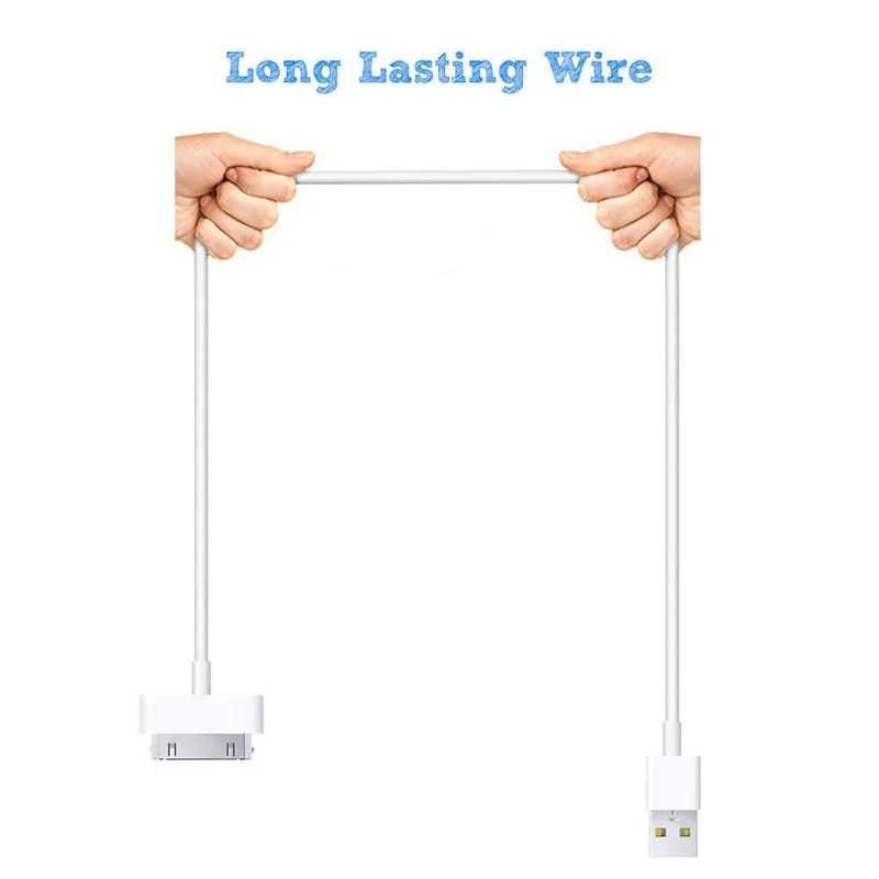 รูปสินค้า สายชาร์จ USB 1 เมตร สำหรับ iPhone iPad