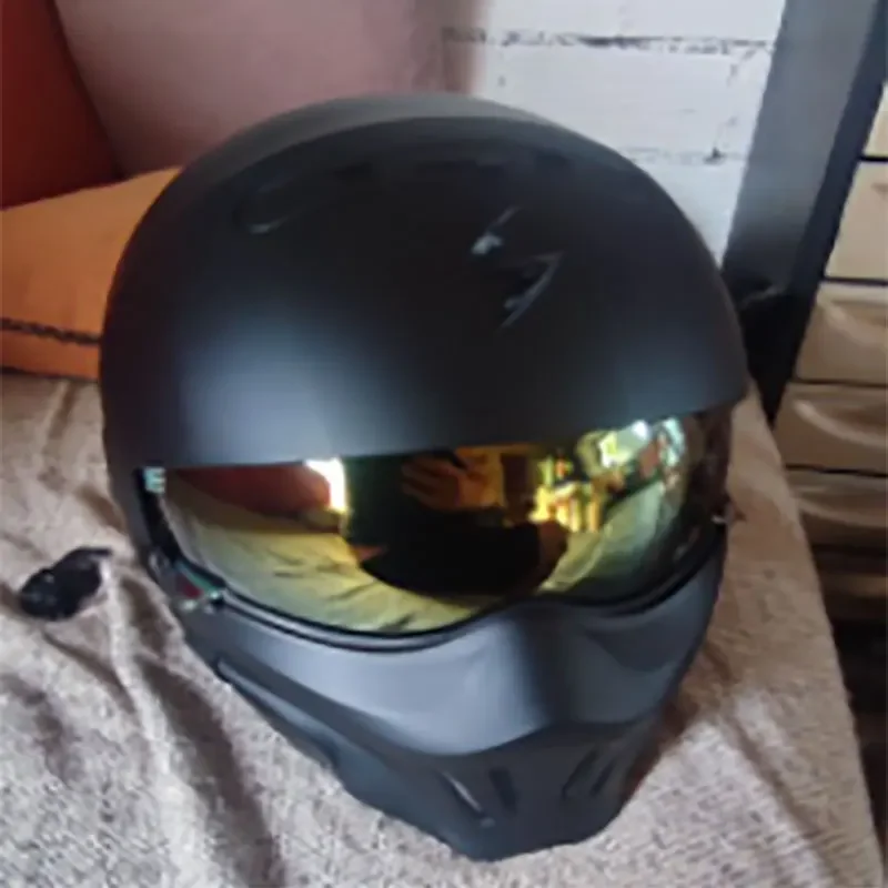 Motorcycle Helmet Shield Lens For Scorpion EXO Combat/Covert-X