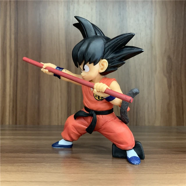 Dragon Ball Filho Goku tirar uma soneca figura de ação modelo de