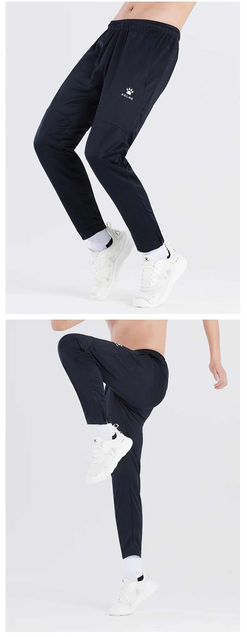 KELME Männer Sport Hosen Jogginghose Kid Winter Padded Hosen Verdicken Jogging Frauen Fitness Outwear Warme Lange Hosen K15Z406 – Detail 18
