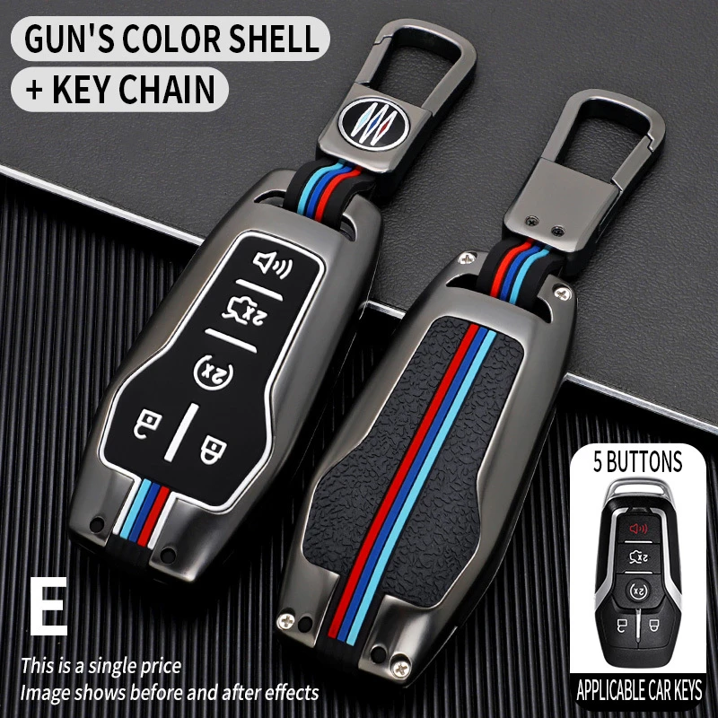 case for samsung z flip 3 Car Key Case For Ford Fusion Mondeo Mustang F-150 Explorer Edge 2015 2016 2017 2018 Car Styling Key Cover Keychain galaxy z flip3 5g case