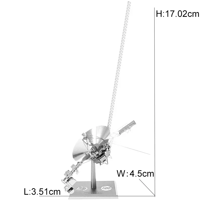 Space Exploration 3D Metal Puzzle Kit - Creative Jigsaw Toy