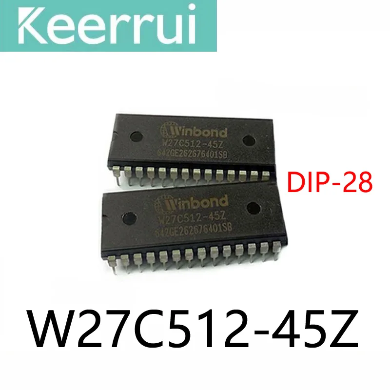 1 ~ 10 Pz/Lotto Nuovissimo Originale Eeprom W27C512-45Z Dip28 W27C512 Muslimate Dip-28 Ic Eeprom 512Kbit Chipset Di Memoria Parallela