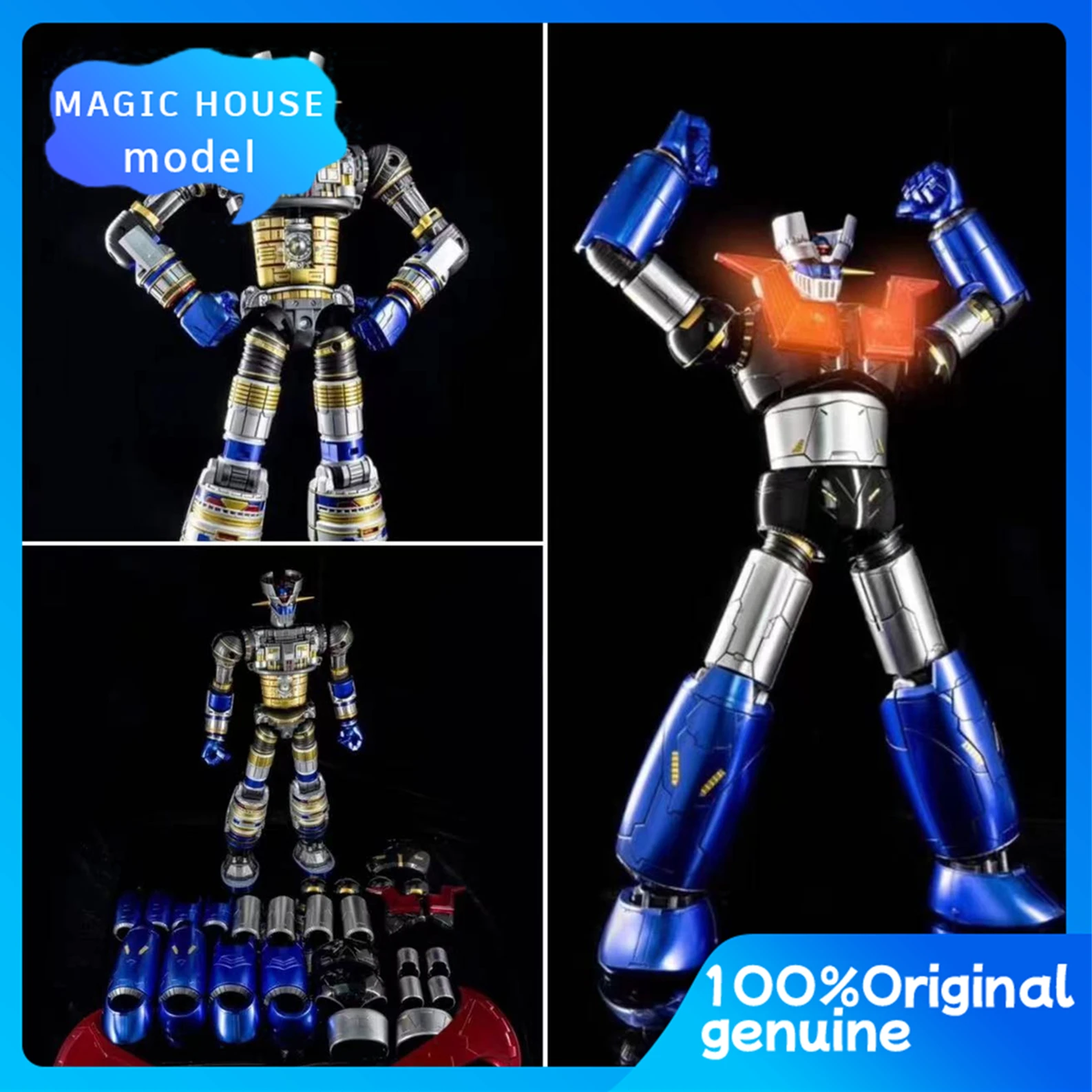 

Original:MAZINGER Z CR02 Enlarged version ULTRAMAN MAZINGER 37cm Alloy Action Figure Anime Figure Model Toys Collection Gift