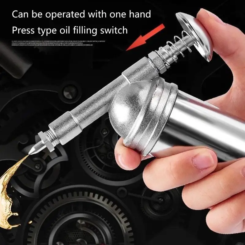 LX0E Hand Operated Manual Grease Guns 80CC Capacity for Excavators Maintenance Tool