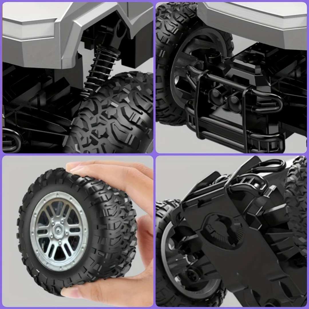 Camion Monster Truck RC Tout-Terrain Cyber - 2.4GHz 100m