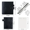 Limited Imperfect Moterm Luxe Series Personal Wide Size Planner with 30MM Silver Rings Leather Notebook Cowhide Organizer Agenda 2