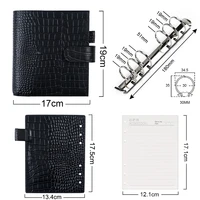 Limited Imperfect Moterm Luxe Series Personal Wide Size Planner with 30MM Silver Rings Leather Notebook Cowhide Organizer Agenda 2
