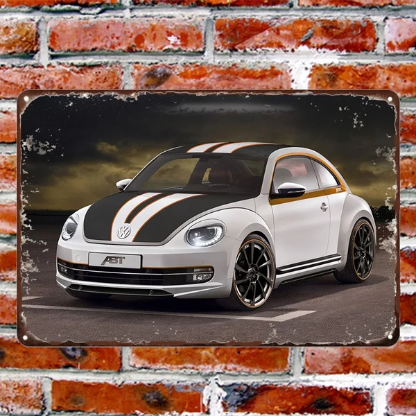 

Sport Car Metal Tin Sign Fashion Wall Sticker Metal Craft Home Wall Posters