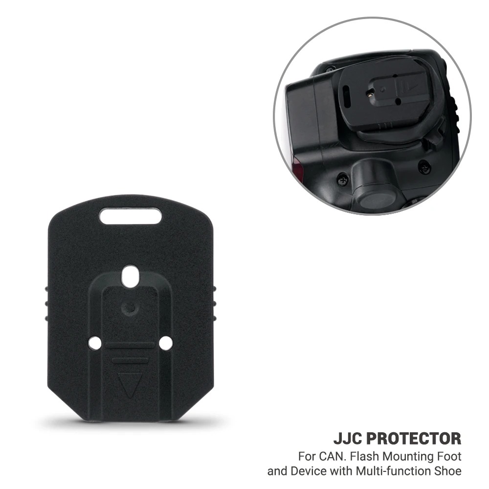 Jjc 1/2 Pcs Hot Shoe Cover Flash Mount Foot Protect Per Canon Speedlite El-5,El-1, 600Ex Ii-Rt, 470Ex-Ai, 430Ex Iii-Rt,El-100