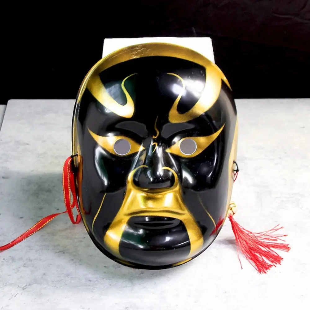 Partyzubehör Peking-Opern-Maske, Augenmaske, Cosplay, Abschlussball-Requisiten, traditionelles Handwerk, theatralische Kultur, dekorative Gesichtsbedeckung – Detail 5