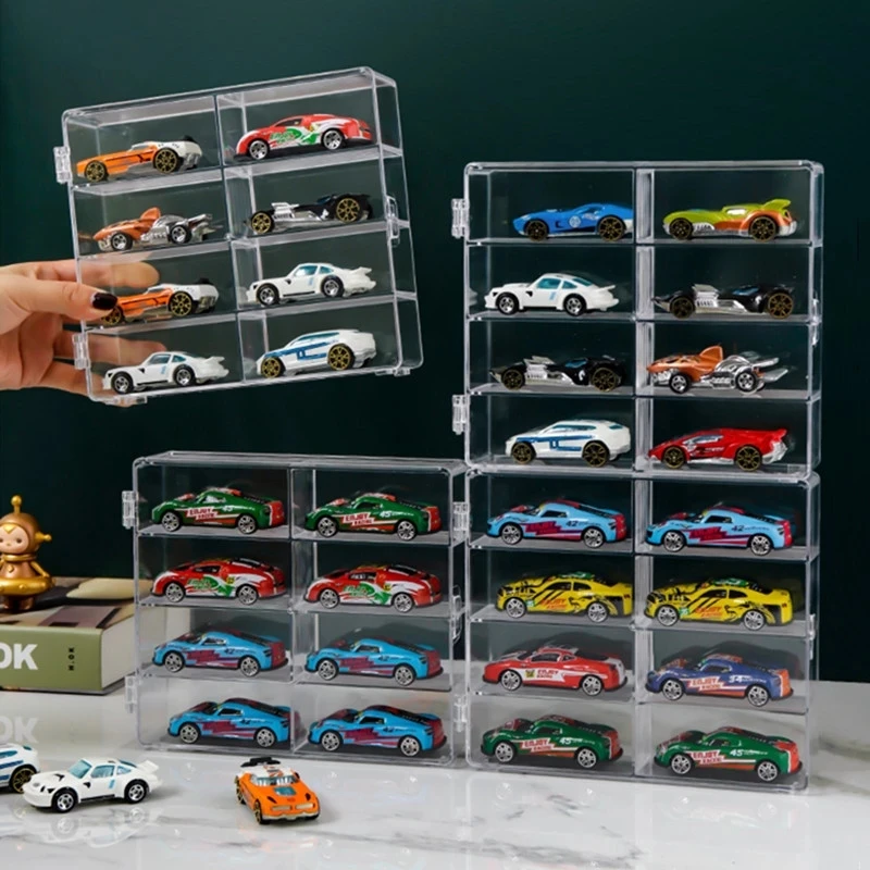 Toy Car Organizer Case: Ideal for Hot Wheels and Matchbox Cars Storage