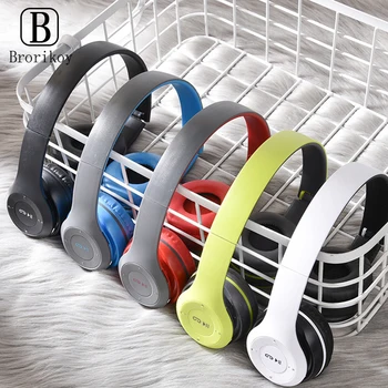P47 Foldable Bluetooth Headphones 1