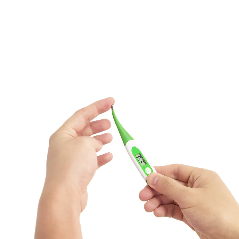 1PCS basal pink digital body Clinical fever Medical Equipment Tools Dry thermometers for people children Waterproof soft head 6