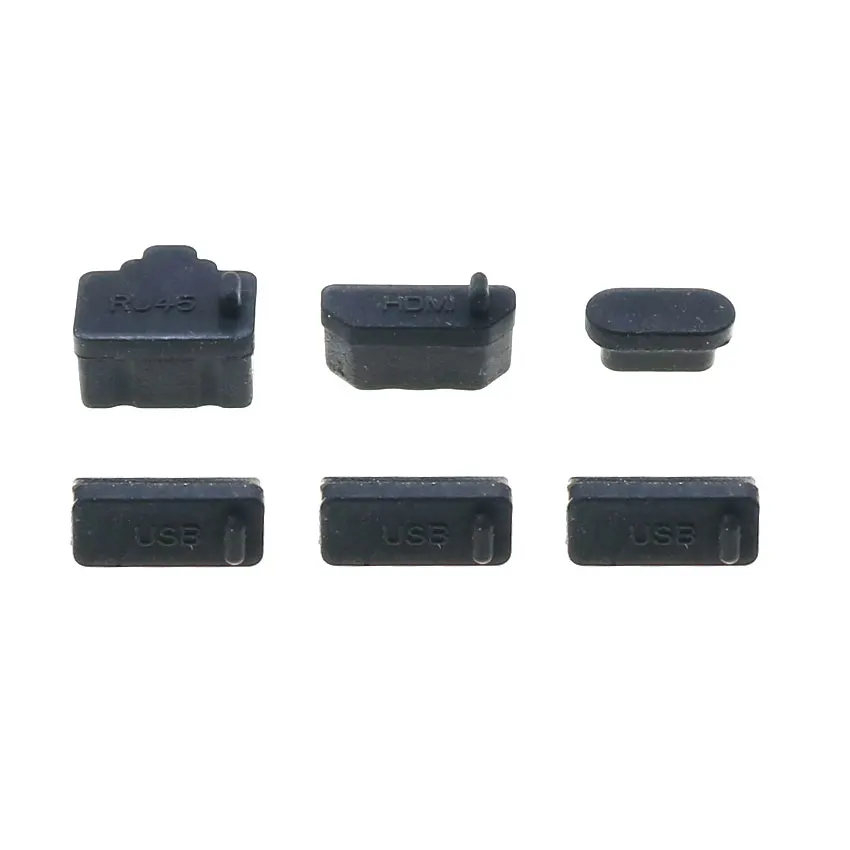 Silicone Dustproof USB Port Cover