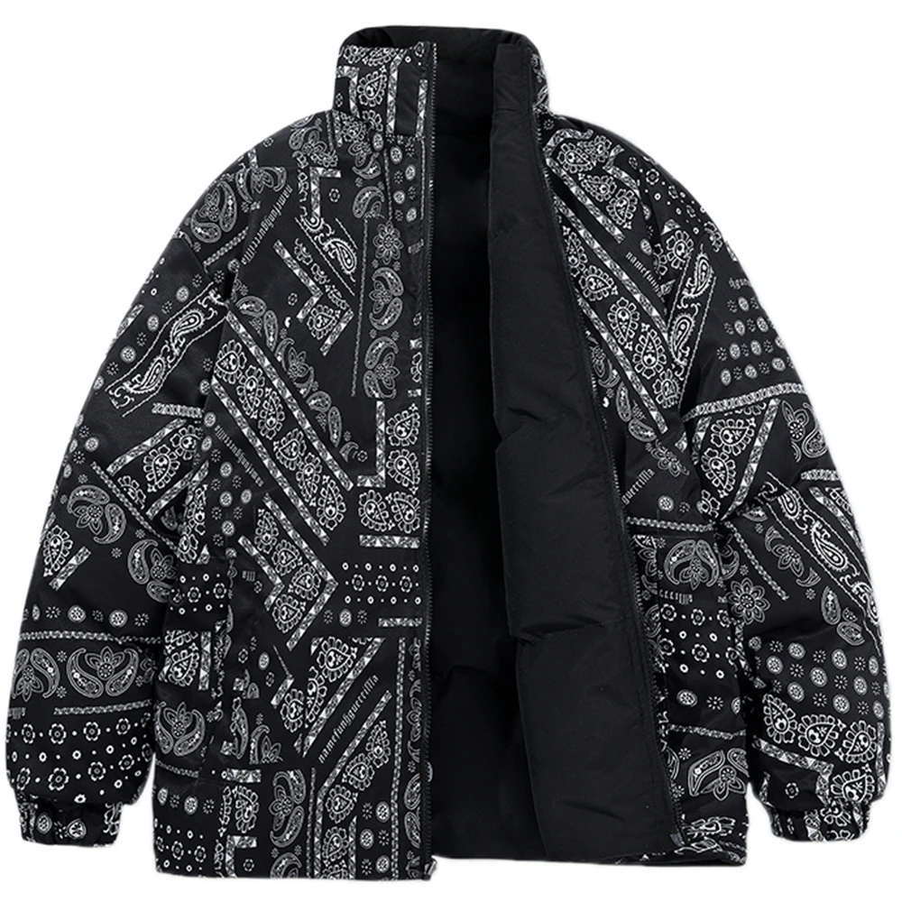 Winter Jacket Men Reversible Parkas Thicken Warm Coat Mens Streetwear Jackets Parka Women Fashion Outwear Coats Oversize 23 down jacket puffer jacket parka coat parkas coat