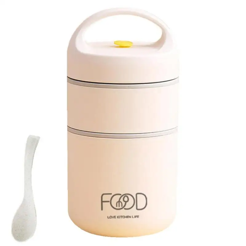 Thermos For Hot Food - 800ml Insulated Food Jar, Leak Proof Food