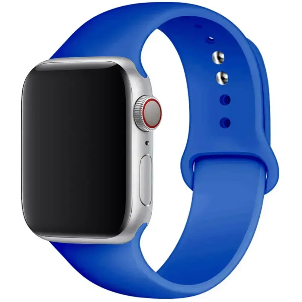 Premium Silicone Sport Band for Smartwatch - Vibrant & Durable Design for Everyday Wear