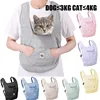 Pet Backpack Outdoor Travel Portable Cat and Dog Strap Bag Cotton Comfortable Handbag Pet Carrying Supplies