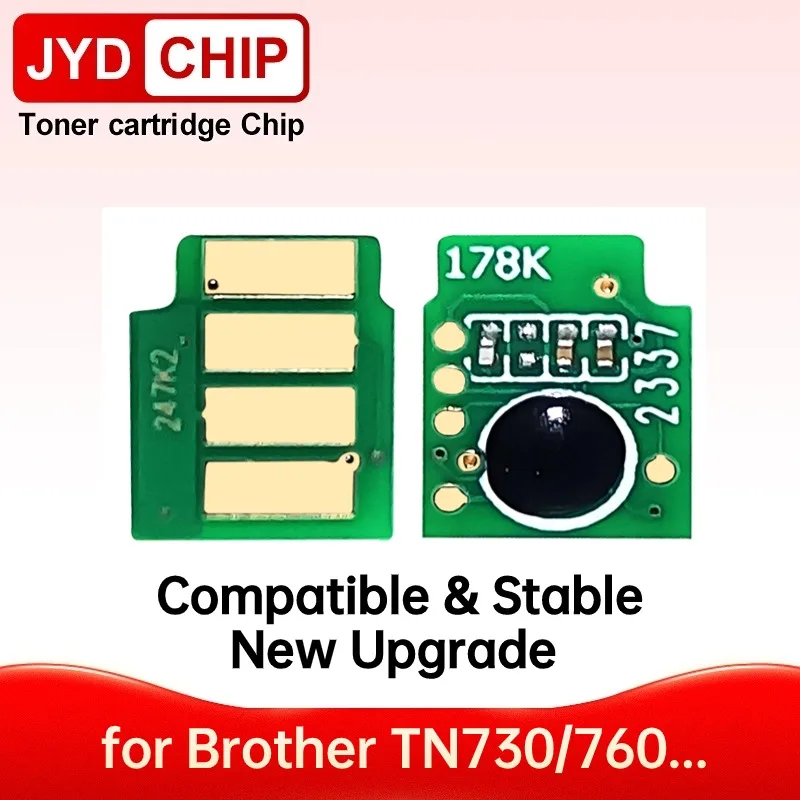 Toner Cartridge Chip reset TN730 TN760 for Brother MFC-L2710DW L2750DW L2750DW HL-L2350DW L2390DW L2395DW Printer chips
