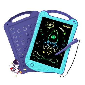 AstroDraw Colored Drawing Tablet for Kids Travel Activities Toy Space Doodle Board Autism Sensory Toddler Gifts for Birthday 1