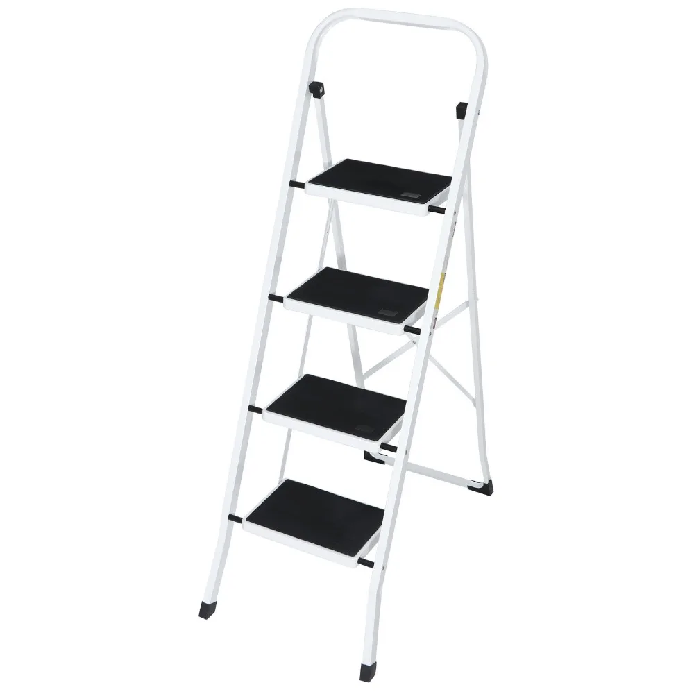 US Ladder Folding Aluminum Telescopic Ladder For Home Climbing Stool Herringbone Stairs Extension Ladders