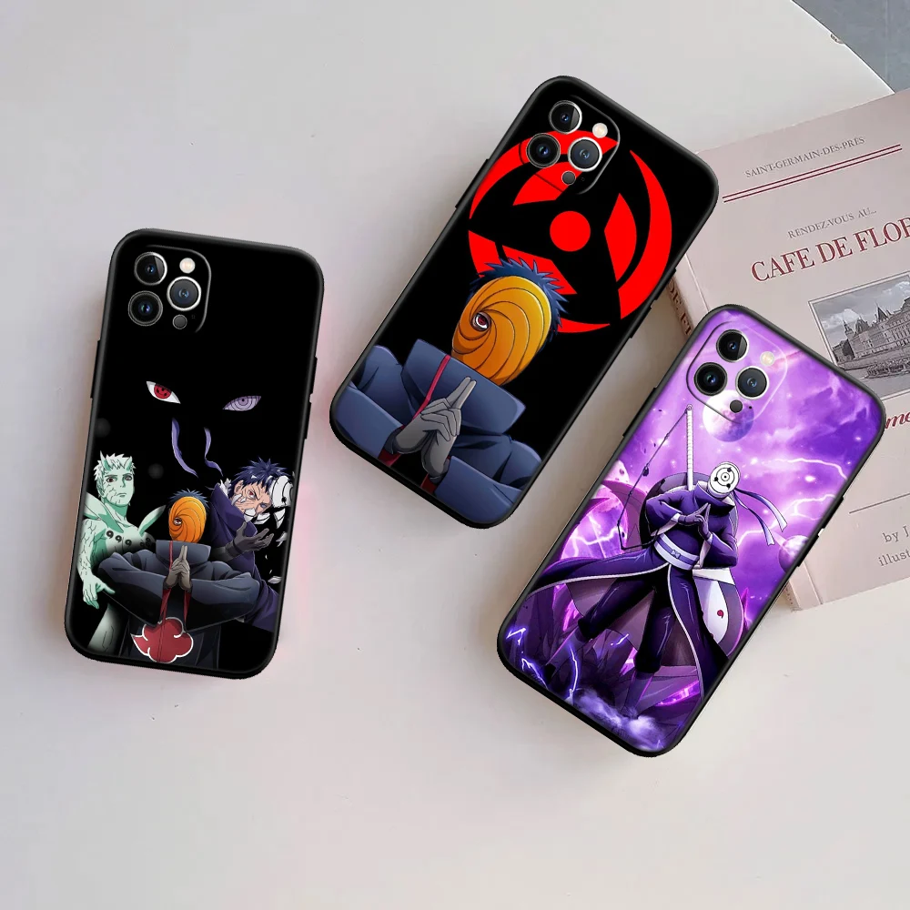 Premium Uchiha Obito Naruto Graphic Phone Case