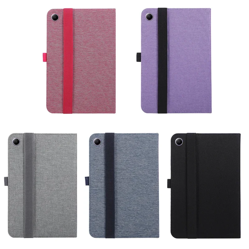 Elegant Soft Fabric Flip Stand Tablet Cover, 9.7-Inch Protective Shell