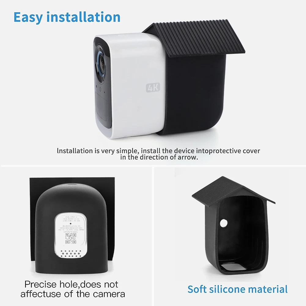 Premium Silicone Protective Covers - Anti-Scratch Security Camera Protection Case