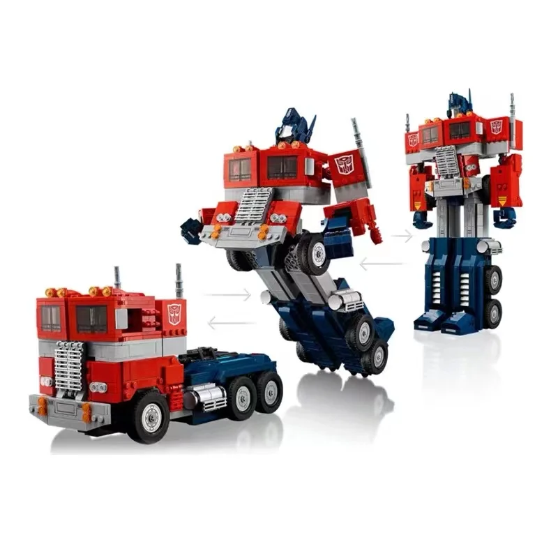 

1508PCS Transformationed Robot Car 10302 Autobot Deformation Movies Building DIY Model Blocks Toys For Kids